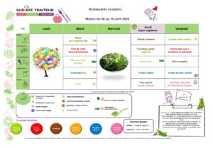 menu S15 du 06 au 10-04-26